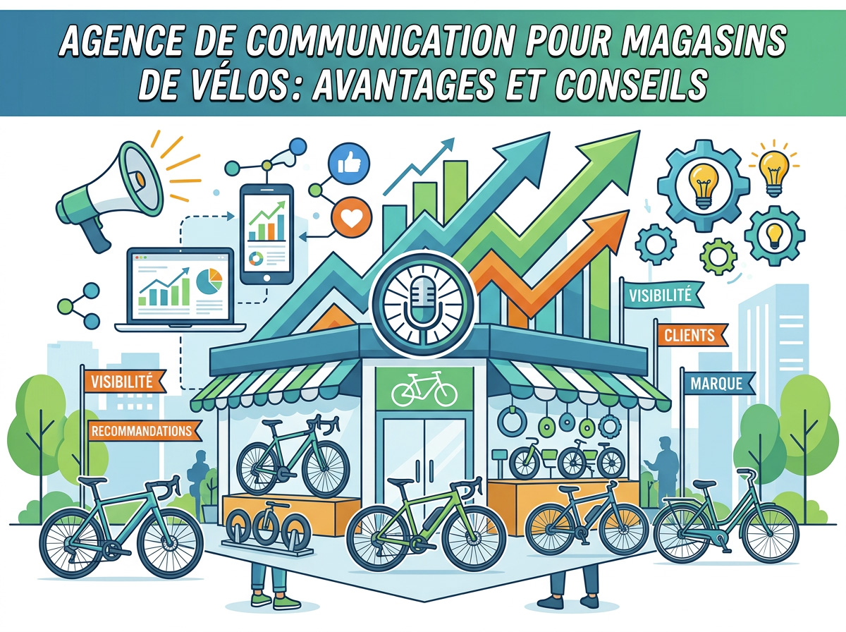 agence de communication pour magasins de vélos : avantages et conseils