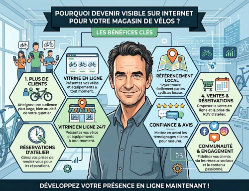 Pourquoi devenir visible sur internet pour un magasin de vélos en 2026 ?