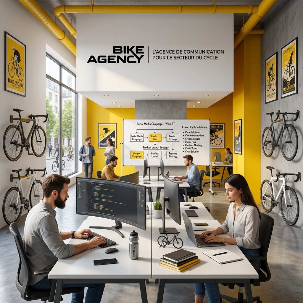 agence de communication spécialisée sur le marché du vélo