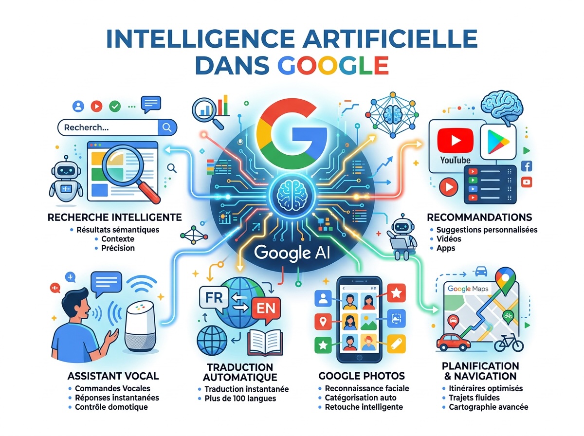 réponses intelligence artificielle dans les google serps