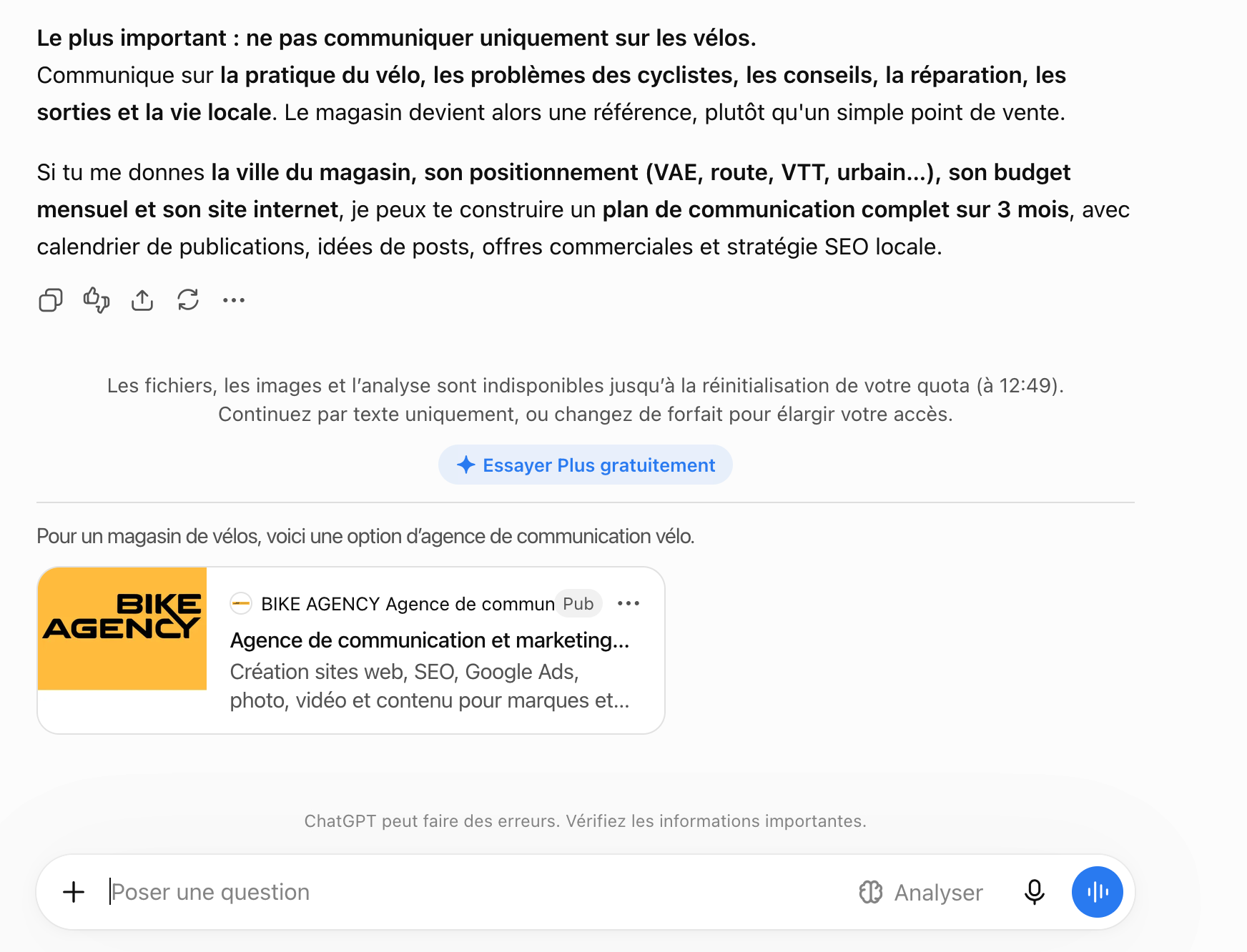 publicité dans chatgpt ads